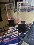 Radio Shack Colorful Led Water Speaker With Dancing Fountain Light Show Sound. Fixed Price $49.00.