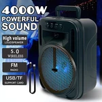 Portable 4000W Bluetooth Speaker Sub Woofer Heavy Bass Stereo Sound System Party. Fixed Price $21.99.