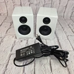 Audioengine A2+ White Wired Desktop Speakers Plus With Power Supply. Fixed Price $149.13.