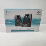 Logitech Z130 Compact 2.0 Stereo Speakers 3.5MM Jack Black New Open Box. Fixed Price $24.99.