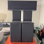 Set Pioneer S-HTD510 Surround Sound Speaker Tested W/ Video Front,rear,center. Fixed Price $99.99.