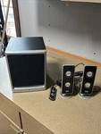 Hp Desktop Computer Speakers With Subwoofer & Remote!! ED809AA!! Free Shipping!. Fixed Price $69.99.
