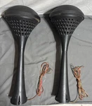 Vintage Tic Outdoor Pro Choice Pedestal Garden Landscape 17" Speakers. Fixed Price $29.99.