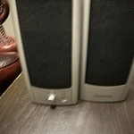 Gateway Gmax 2000 2.0 Channel Wired Computer Speakers 3.5MM Black Silver. Fixed Price $17.00.