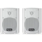 Ihome IHSI-W400BT-PR-WHT Weatherproof Bluetooth 100WATT Pair Speakers, White. Fixed Price $39.99.