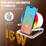 15W Fast Wireless Charger Speaker W/rgb Light Iphone Samsung Bluetooth. Fixed Price $24.95.