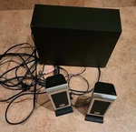 Subwoofer S200 Black S-LBU55A 2.1 Speaker And Pc Sound System. Fixed Price $29.99.