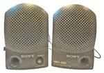 Sony SRS-A10 Active Speaker System Portable Tested Working/needs Cleaning As-is. Fixed Price $5.48.
