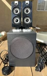 Cyber Acoustics CA-3602A 62W Desktop Computer Speaker With Subwoofer. Fixed Price $30.00.