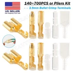 140/700X Motorcycle Brass Bullet Terminal Male&female Electrical Wire Connectors. Fixed Price $28.58.
