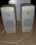Altec Lansing Gateway 2000 ACS410 Computer Speakers No Cords/subwoofer Euc. Fixed Price $50.00.