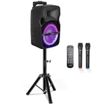 5CORE Party Speaker Bluetooth 250W Big Rechargeable Outdoor Dj System Mic. Fixed Price $65.99.