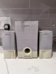 Kinyo Subwoofer Multimedia Speaker System. Fixed Price $49.00.