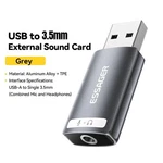 Usb Sound Card External Mini To 3.5MM Interface Stereo Audio. Fixed Price $10.50.