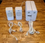 Vintage Altec Lansing Computer Speakers ACS31 Subwoofer & Satelite 31, Tested. Fixed Price $64.00.