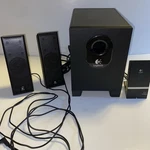 Logitech X-240 Computer Speaker System With Sub Woofer. Fixed Price $25.99.