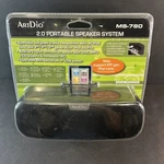 Artdio 2.0 Portable Speaker System + Ipod Adapter MS-780 New Sealed. Fixed Price $18.18.