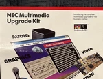 Vintage Nec Multimedia Page Upgrade Kit: Stereo Speakers, Cd Rom Reader, 1991. Fixed Price $12.30.