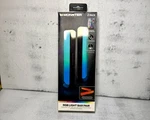Monster Basics Multicolor Rgb Light Bar Pair Usb Remote Controlled New Open Box. Fixed Price $12.95.