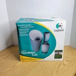 Logitech Soundman (S-20) 2.5MM Jack Computer Speaker Set Open Box Nos. Fixed Price $119.99.