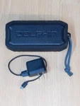 Dolphin DR-20 Diver Portable Bluetooth Waterproof Speaker Black + Charger Tested. Fixed Price $34.99.