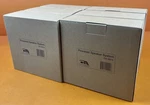 New Lot Of 6 Cyber Acoustics CA-2014 Multimedia Desktop Computer Speakers. Fixed Price $80.00.