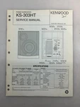 Kenwood KS-303HT Original Service Manual Free Shipping. Fixed Price $14.00.