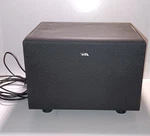 Ca Cyber Acoustics Black Box Speaker 3" Mini Desk Subwoofer. Fixed Price $15.00.