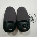 Labtec Spin 75 Multipurpose Stereo Speakers S-0082A Black No Plug. Fixed Price $15.89.