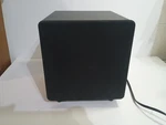 Orb Audio Submini Cube Powered Bash Compact Subwoofer 6" Dual Port 100W. Fixed Price $124.00.