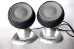 Retro Labtec Pulse 420 Computer Speakers. Fixed Price $15.00.