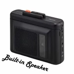 Maxell MXCP-P100S Built-in Speaker Cassette Player Black Bluetooth Japan New. Fixed Price $89.28.