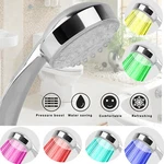 Colorful Home Bathroom Led Shower Head 7 Auto Changing Water Glow Light Us. Fixed Price $14.50.