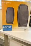 Creative Labs Inspire 245 2.0 Channel Computer Speaker System - Watts Incl Psu. Fixed Price $28.37.