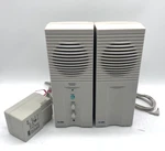 Labtec 2-PIECE Speaker System LCS-1020 Includes Power Cord. Fixed Price $10.99.
