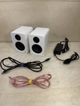 Kanto YU2 Computer Speakers W/ Power Adapter, & Usb Cables White Tested. Fixed Price $151.99.