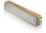 Mica Bluetooth Computer Speakers, Angled Wooden Sound Bar, 3.5MM Aux.... Fixed Price $19.99.