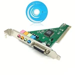 4 Channel 5.1 Surround 3D Pci Sound Audio Cards Midi For Windows XP/7/8/10. Fixed Price $16.98.
