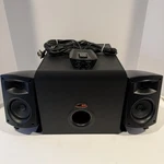 Klipsch Promedia 2.1 Thx Wired Computer Speaker Subwoofer Audio System. Fixed Price $110.00.