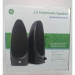 Ge 2.0 Multimedia Speakers For Computers MP3 Cd Dvd & Gaming Systems - Used. Fixed Price $23.14.