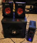 Genius Gx Gaming Multimedia Speaker Systems SW-G2.1 (tested / Working). Fixed Price $39.99.