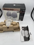 Labtec Spin 50 Retro Gaming Computer Speakers Wired 3.5MM Beige Set. Fixed Price $17.99.