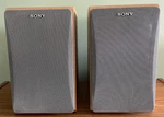 Used Great Sony Bookshelf Speakers SS-CCP11 Stereo 6 Ohms Tested Working. Fixed Price $40.00.