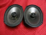Pair Polk EX692 4 Ohm Car Speakers -as Is One Works Fine, Has No Highs. Fixed Price $49.99.