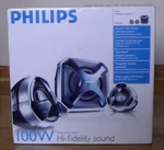 Philips Multimedia Speaker System 2.1. Fixed Price $109.99.