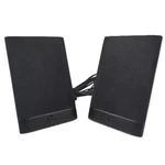Hp H204B Usb Powered Flat Computer Speakers Black Wired Desktop Laptop Tested. Fixed Price $19.99.