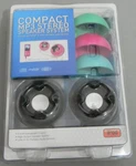 Compact MP3 Stereo Speaker System W/ Interchangeable Covers New Coby CS-MP16CIR. Fixed Price $27.50.
