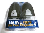 Iconcepts 100 Watt Flat Panel Computer Desktop Speakers. Fixed Price $18.12.