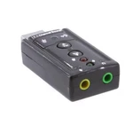 Mini Usb 2.0 3D Virtual 7.1 Channel External Audio Sound Card Adapter Black. Fixed Price $107.49.