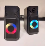 Inland Rgb Computer Speakers SK204 Black. Fixed Price $6.99.